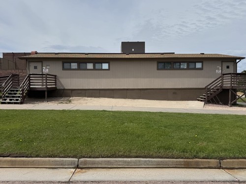 Modular classroom building - ,
