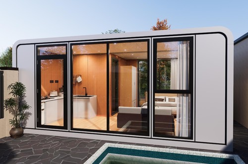 Modular apple cabin - apple,