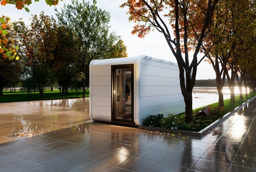 Apple cabin 20ft prefab - cabin,