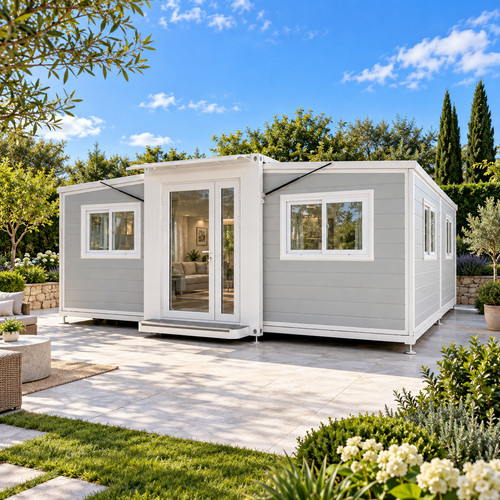 20ft expandable prefab house - expandable,