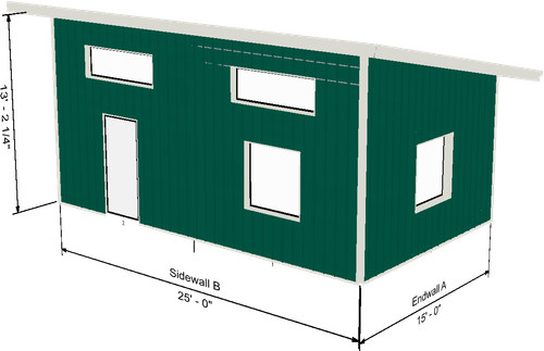 Prefab metal home - metal, kit-