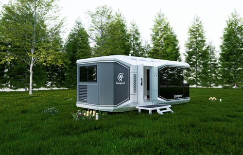 Capsule house prefab tiny - prefab,