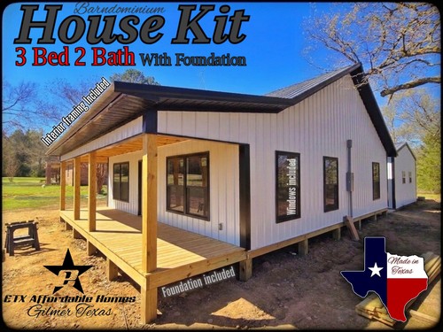 House kit with foundation - kit,
