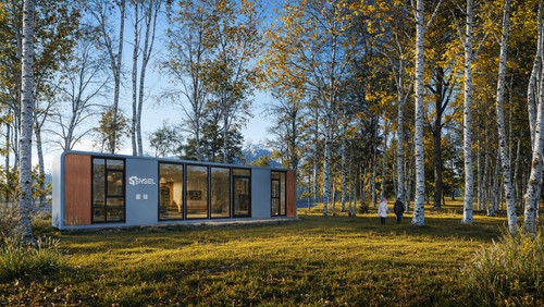 Modular apple cabin - apple,